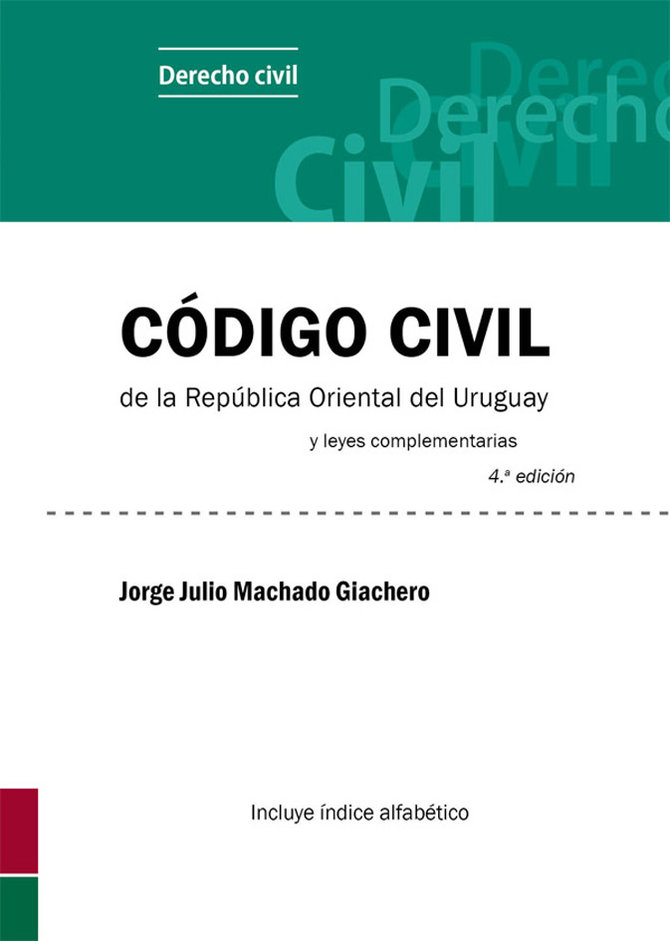 imagen de Código Civil de la República Oriental del Uruguay y leyes complementarias