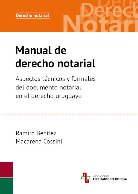 imagen de Manual de derecho notarial