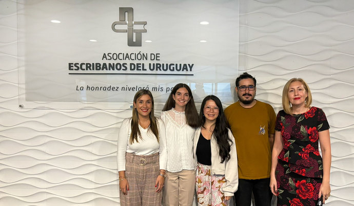 imagen de Reunión con representantes del Colegio de Traductores Públicos del Uruguay