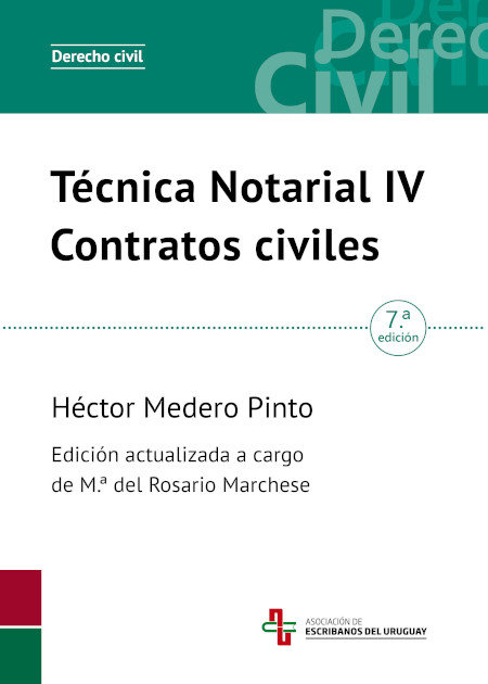 imagen de Técnica Notarial IV: Contratos civiles